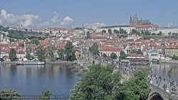 Pražský hrad, Karlův most, Vltava