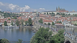 Pražský hrad, Karlův most, Vltava