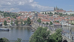 Pražský hrad, Karlův most, Vltava