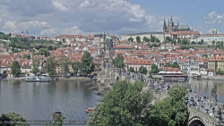 Pražský hrad, Karlův most, Vltava