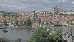 Pražský hrad, Karlův most, Vltava