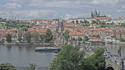 Pražský hrad, Karlův most, Vltava