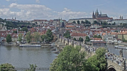 Pražský hrad, Karlův most, Vltava