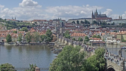 Pražský hrad, Karlův most, Vltava