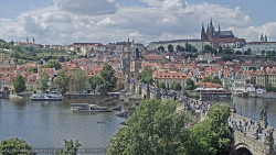 Pražský hrad, Karlův most, Vltava