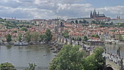 Pražský hrad, Karlův most, Vltava