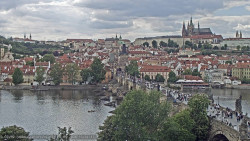 Pražský hrad, Karlův most, Vltava