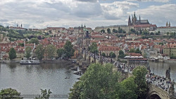 Pražský hrad, Karlův most, Vltava