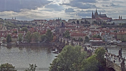 Pražský hrad, Karlův most, Vltava