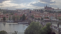 Pražský hrad, Karlův most, Vltava