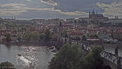 Pražský hrad, Karlův most, Vltava