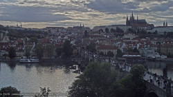 Pražský hrad, Karlův most, Vltava