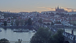 Pražský hrad, Karlův most, Vltava