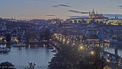Pražský hrad, Karlův most, Vltava
