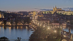 Pražský hrad, Karlův most, Vltava