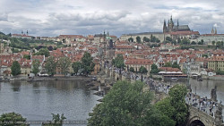 Pražský hrad, Karlův most, Vltava