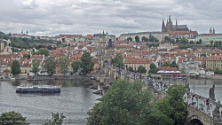 Pražský hrad, Karlův most, Vltava
