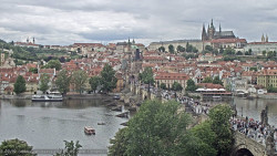 Pražský hrad, Karlův most, Vltava