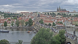 Pražský hrad, Karlův most, Vltava