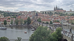 Pražský hrad, Karlův most, Vltava