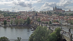 Pražský hrad, Karlův most, Vltava