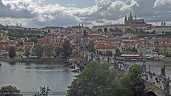 Pražský hrad, Karlův most, Vltava