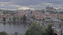 Pražský hrad, Karlův most, Vltava