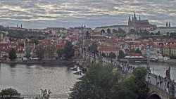 Pražský hrad, Karlův most, Vltava