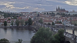 Pražský hrad, Karlův most, Vltava