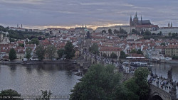 Pražský hrad, Karlův most, Vltava