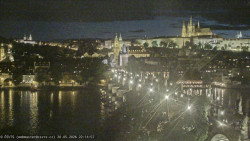 Pražský hrad, Karlův most, Vltava