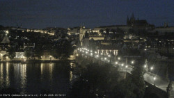 Pražský hrad, Karlův most, Vltava