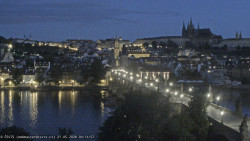 Pražský hrad, Karlův most, Vltava