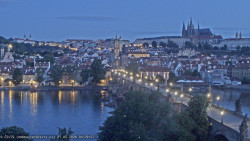Pražský hrad, Karlův most, Vltava