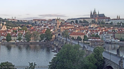 Pražský hrad, Karlův most, Vltava