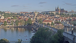 Pražský hrad, Karlův most, Vltava