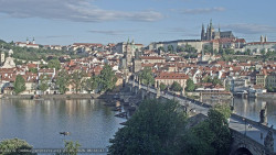 Pražský hrad, Karlův most, Vltava