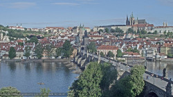 Pražský hrad, Karlův most, Vltava
