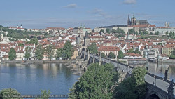 Pražský hrad, Karlův most, Vltava