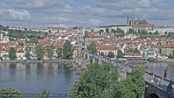 Pražský hrad, Karlův most, Vltava