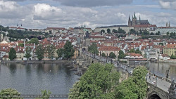 Pražský hrad, Karlův most, Vltava