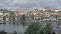 Pražský hrad, Karlův most, Vltava