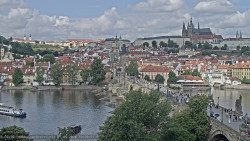 Pražský hrad, Karlův most, Vltava