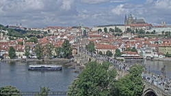Pražský hrad, Karlův most, Vltava