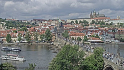 Pražský hrad, Karlův most, Vltava
