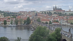 Pražský hrad, Karlův most, Vltava
