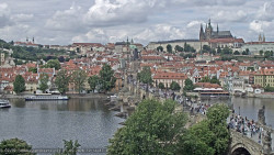 Pražský hrad, Karlův most, Vltava