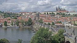 Pražský hrad, Karlův most, Vltava