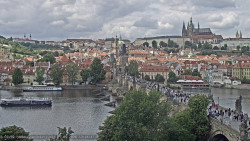 Pražský hrad, Karlův most, Vltava