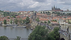 Pražský hrad, Karlův most, Vltava